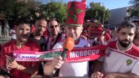 cover ارتسامات الجماهير المغربية من أمام ملعب مباراة الأسود والبارغواي‎‎