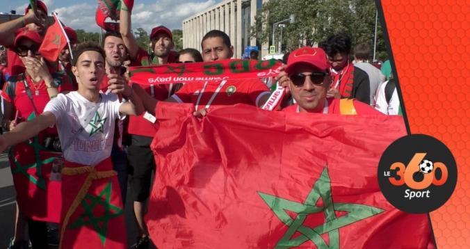 بالفيديو. ردود فعل الجماهير المغربية بموسكو بعد الهزيمة أمام البرتغال