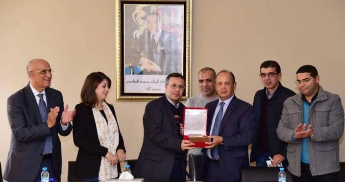 الرابطة المغربية للصحافيين الرياضيين توقع رسميا اتفاقية الشراكة مع الجامعة الملكية المغربية لألعاب القوى 