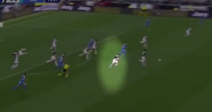 بالفيديو. سرعة رونالدو الخيالية في هدف يوفنتوس الأول أمام نابولي