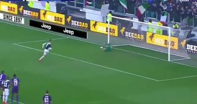 بالفيديو. هدف رونالدو الأول أمام فيورنتينا