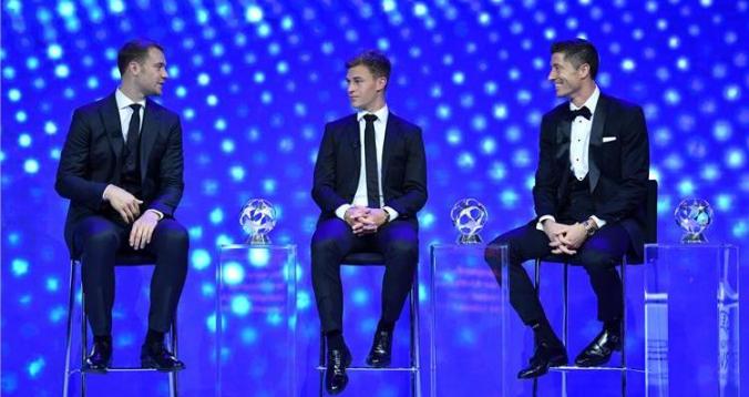 بالفيديو. ردة فعل ليفاندوفسكي بعد التتويج بجائزة أفضل لاعب في أوروبا