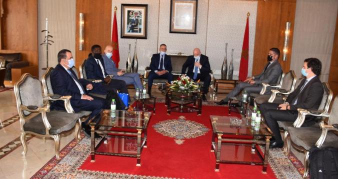 رئيس الاتحاد الدولي لكرة القدم جياني إنفانتينو يحل بالمغرب 1