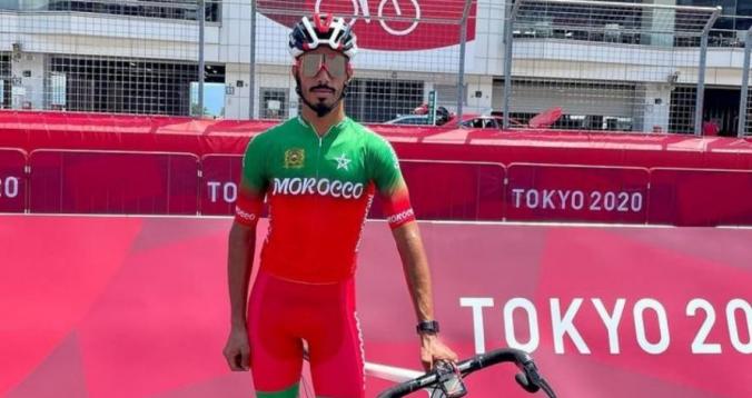 أولمبياد طوكيو.. إنسحاب الدراج المغربي الكوراجي على بعد 40 كلم من خط النهاية