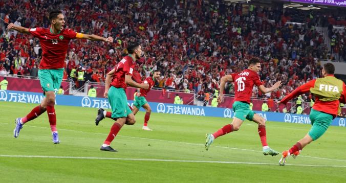 بانون المنتخب المغربي فرحة