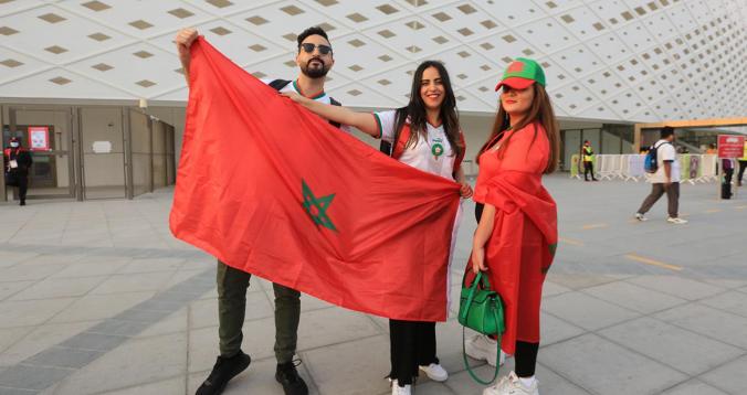 Cover-Vidéo: هذه توقعات الجماهير المغربية من قلب ملعب المباراة التاريخية بين &quot;الأسود&quot; والبرتغال