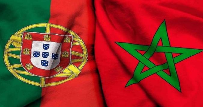 علم المغرب والبرتغال