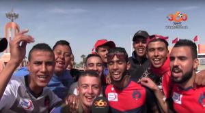 cover - جماهير المغرب الفاسي وأولمبيك آسفي تزين العيون قبل النهائي