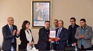 الرابطة المغربية للصحافيين الرياضيين توقع رسميا اتفاقية الشراكة مع الجامعة الملكية المغربية لألعاب القوى 