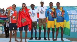 المنتخب المغربي للكرة الطائرة الشاطئية يفوز بالميدالية الفضية