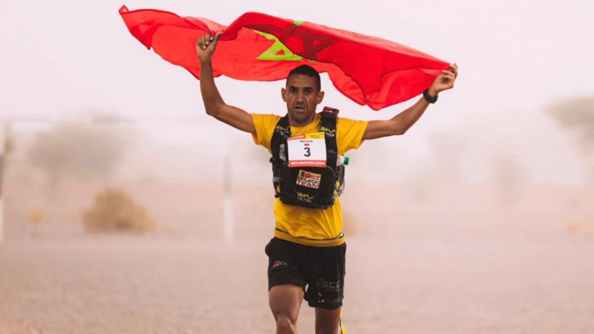 رشيد المرابطي بطل التسخة الـ 38 لماراطون الرمال