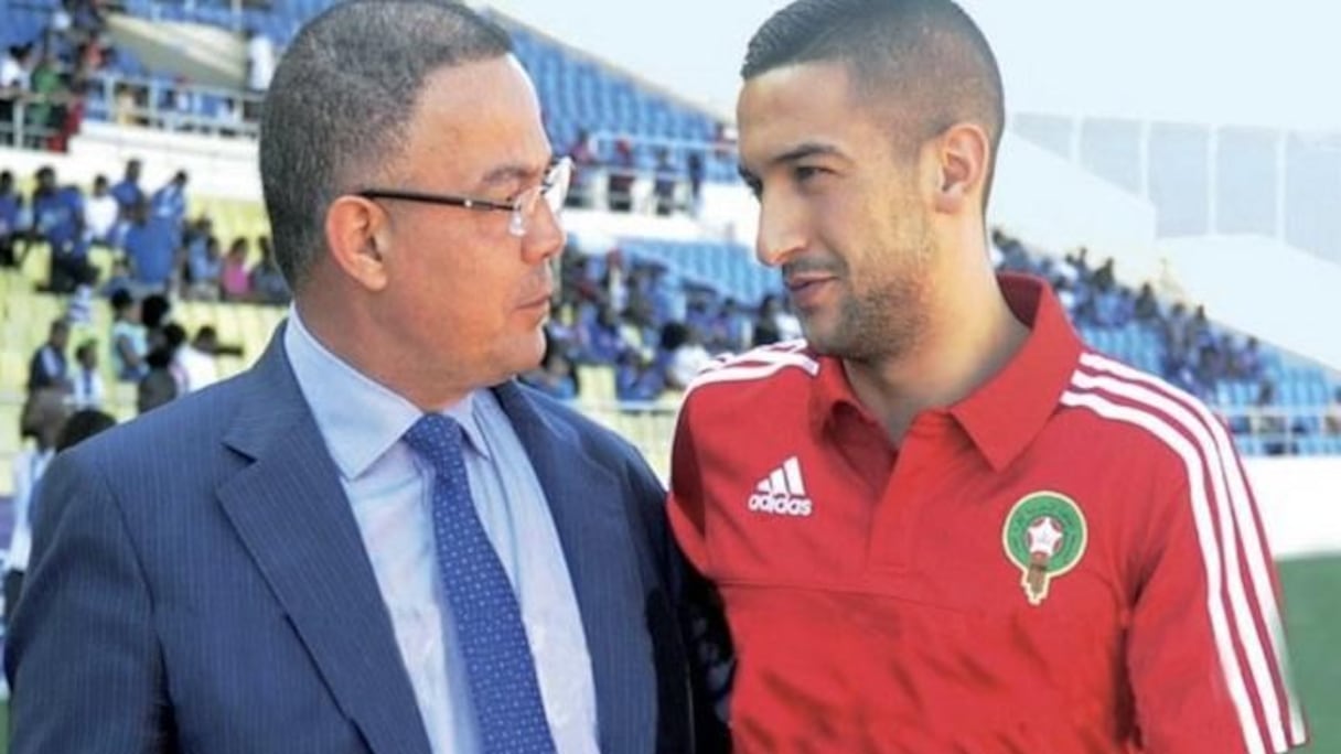 فوزي لقجع وحكيم زياش