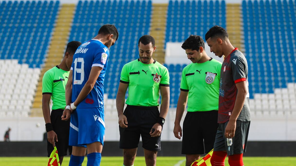 مباراة ودية بين لاعبي الوداد الرياضي