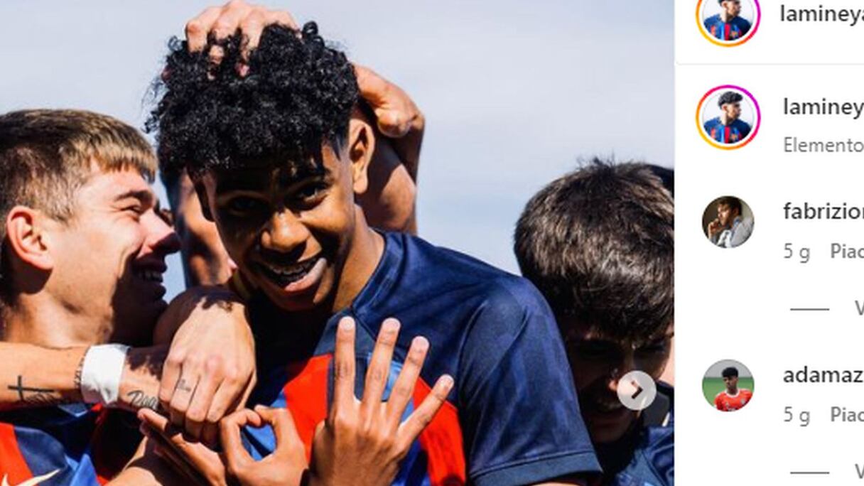 3 - Xavi, l’entraîneur du Barça, s’est dit rassuré quant au potentiel de Yamal, et qu'il pourrait tout de suite être très utile à l’équipe en l’absence de Dembélé. Patrick Kluivert, l’ancien attaquant légendaire qui s'occupe de l'équipe de jeunes de Blaugrana, estime que Yamal est un joueur complet. Il peut donc tout faire.