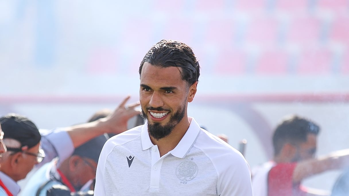 حمزة ساخي بقميص الوداد الرياضي