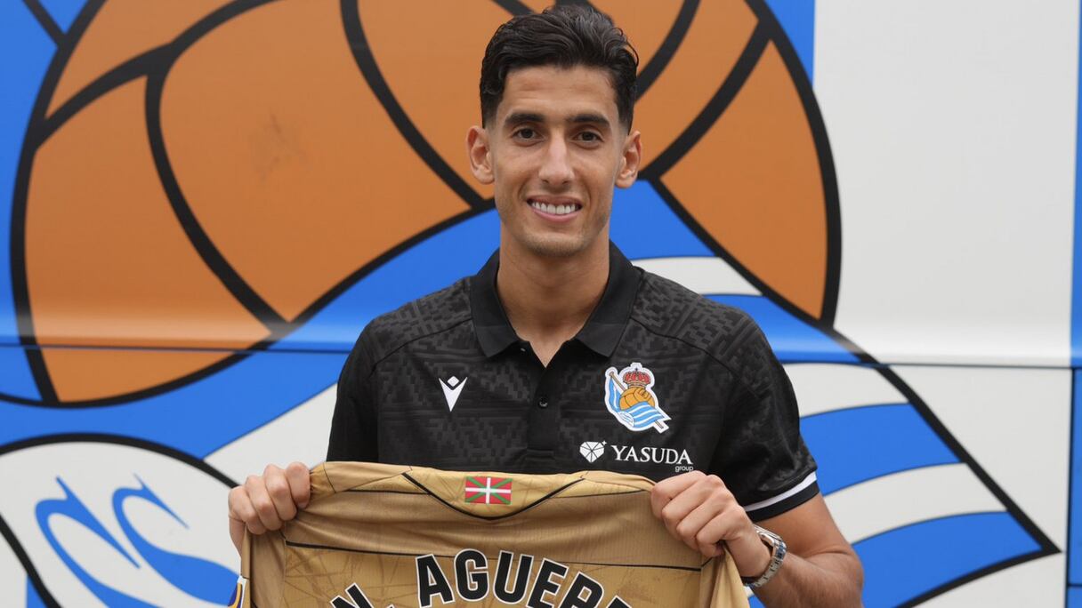 Nayef Aguerd portera le numéro 21 avec Real Sociedad.