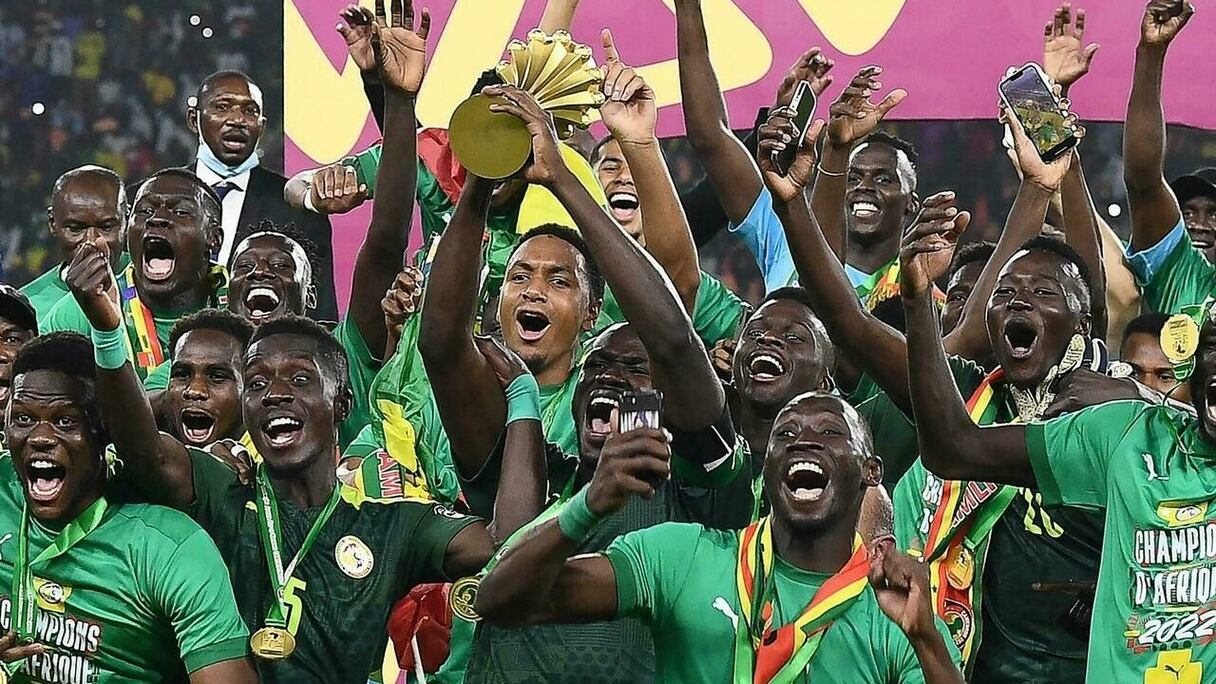 تتويج منتخب السنغال بكأس الكان