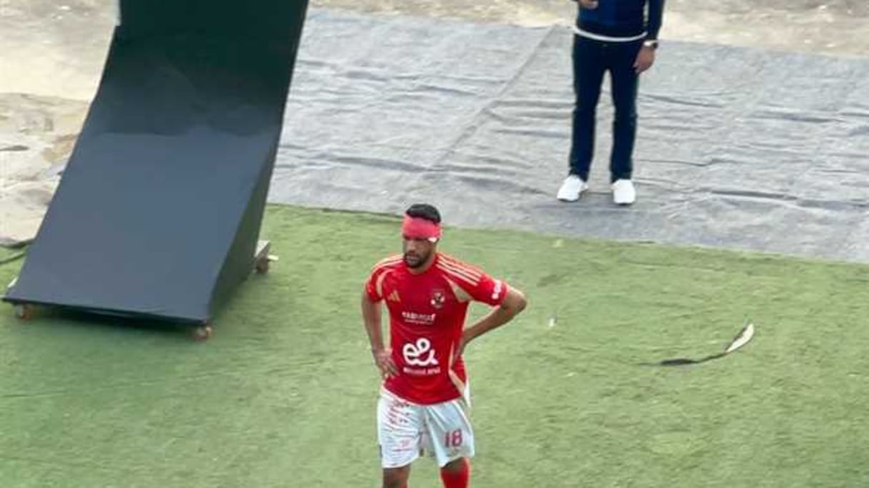 إصابة يحية عطية الله، لاعب فريق الأهلي المصري