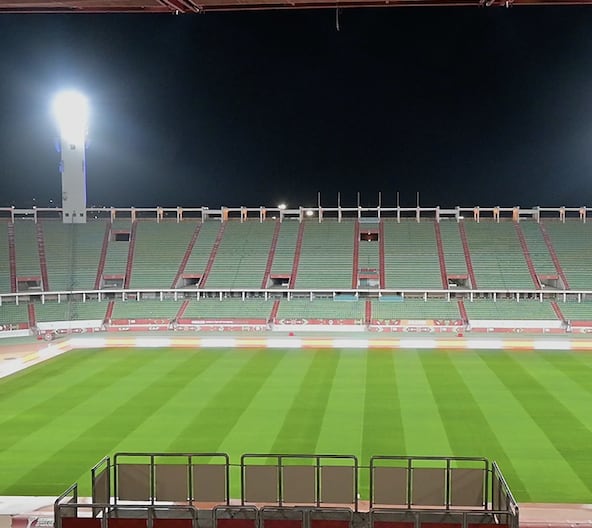 عدسة le360 ترصد جاهزية ملعب أدرار ومرافق التداريب قبل انطلاق "الكان"