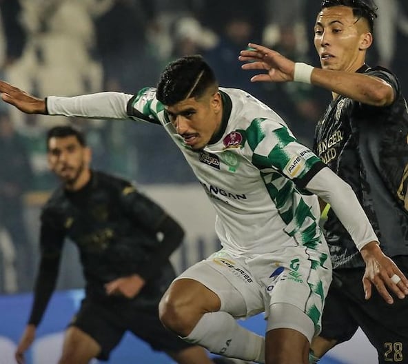 مباراة الرجاء اتحاد طنجة