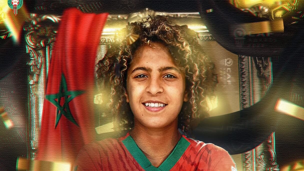 سناء مسعودي، لاعبة فريق الجيش الملكي