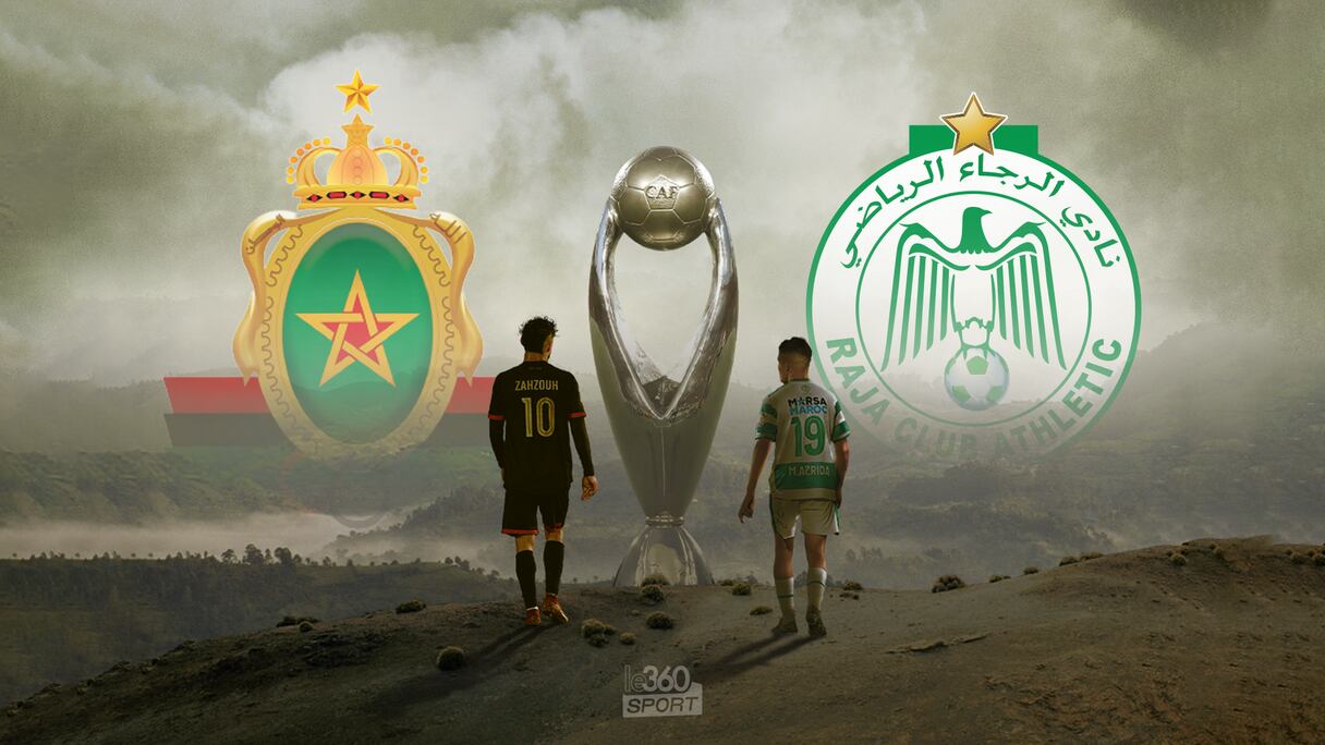 قمة الجيش الملكي والرجاء في دوري أبطال افريقيا