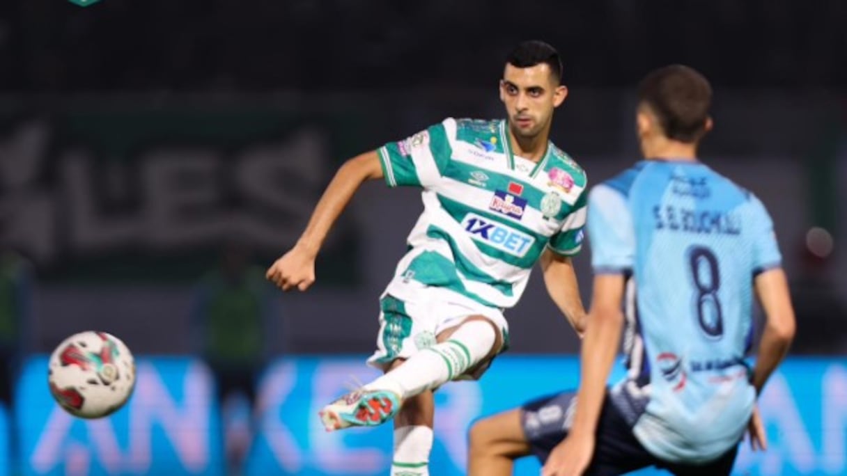 مباراة الرجاء الرياضي أمام نهضة الزمامرة