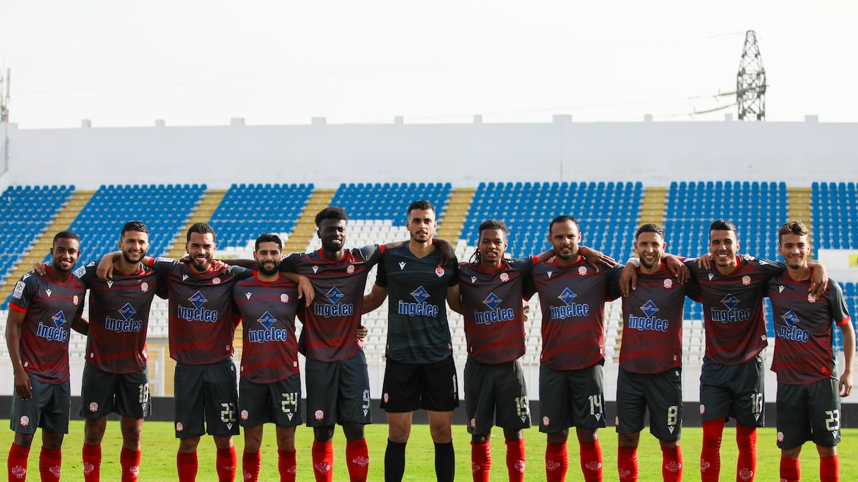 مباراة ودية بين لاعبي الوداد الرياضي