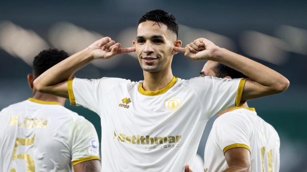 بدر بانون لاعب نادي قطر القطري