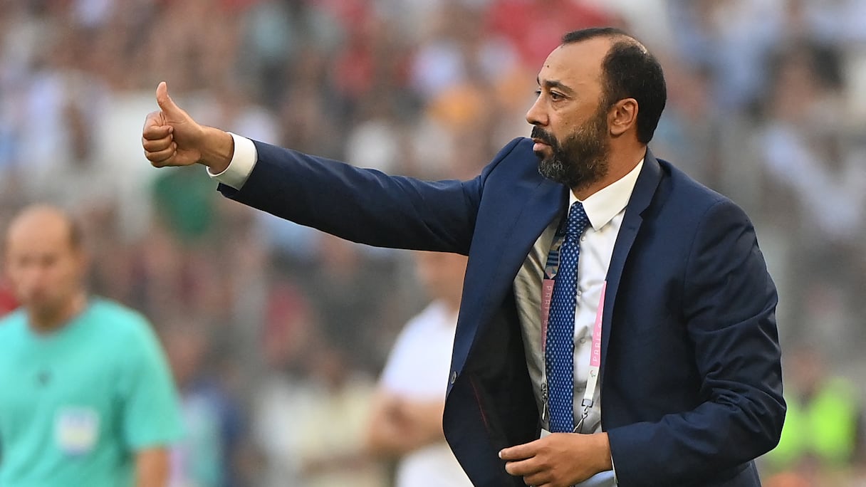 طارق السكتيوي مدرب المنتخب المحلي