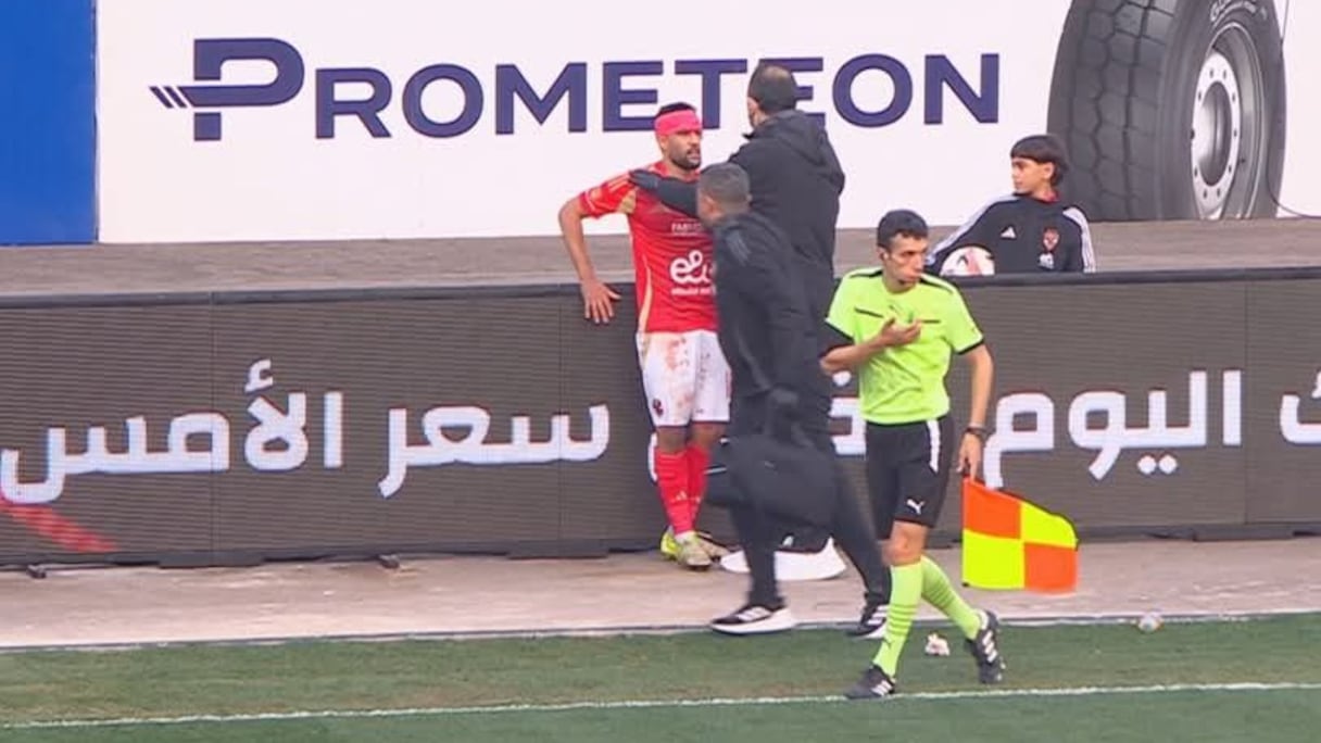 إصابة يحية عطية الله، لاعب فريق الأهلي المصري