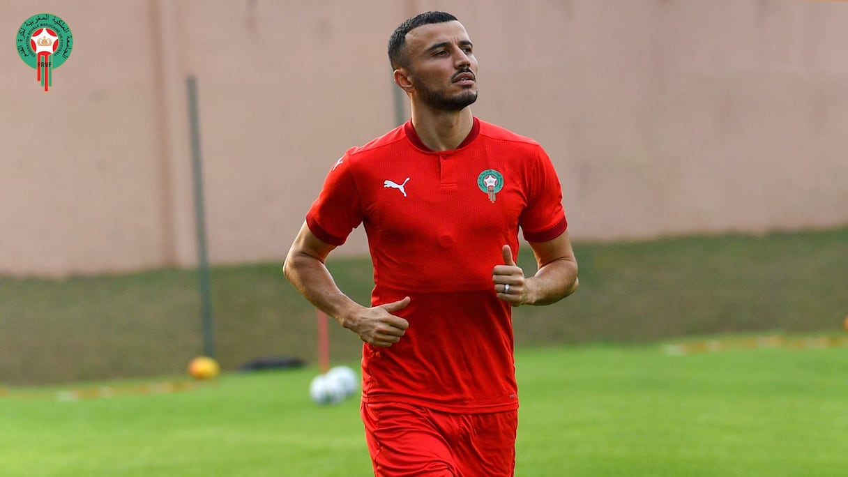 Romain Saïss, défenseur central et capitaine des Lions de l'Atlas.
