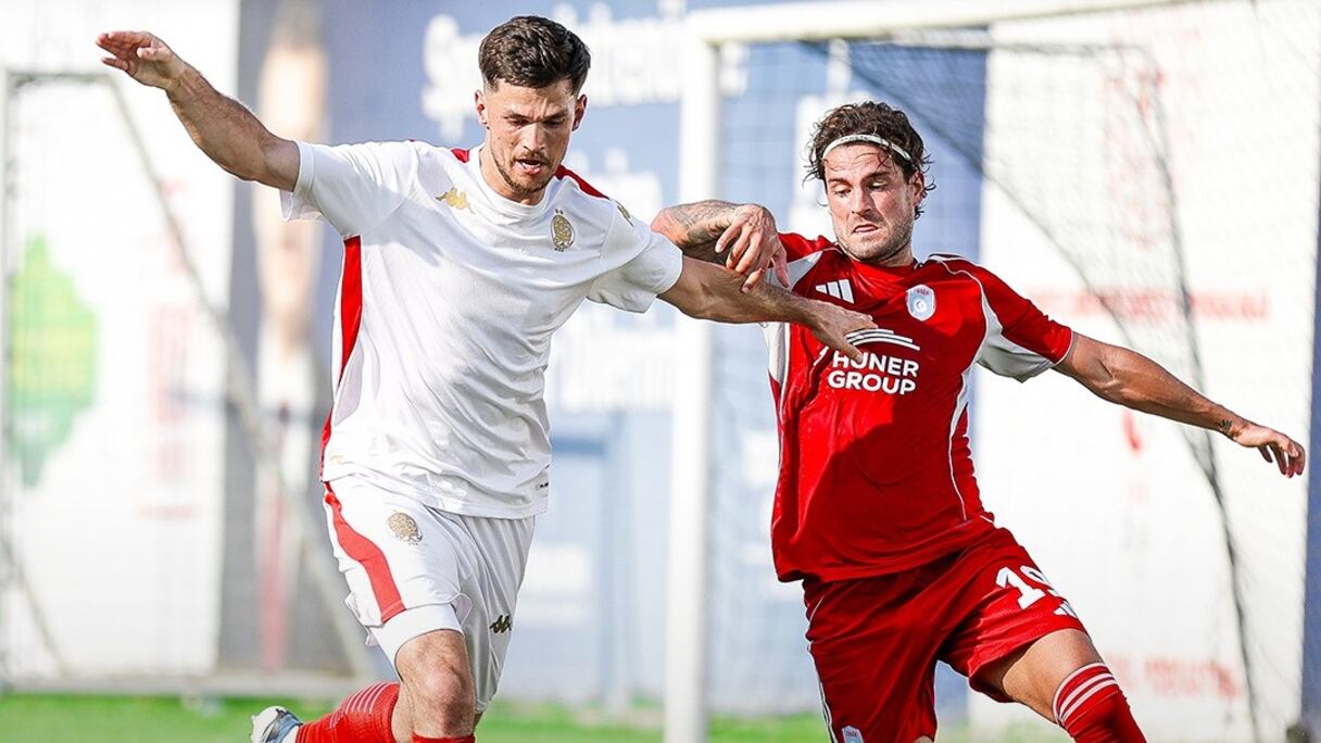 صورة من المباراة الودية التي جمعت الودلد بتوران توفوز الأذربيجاني