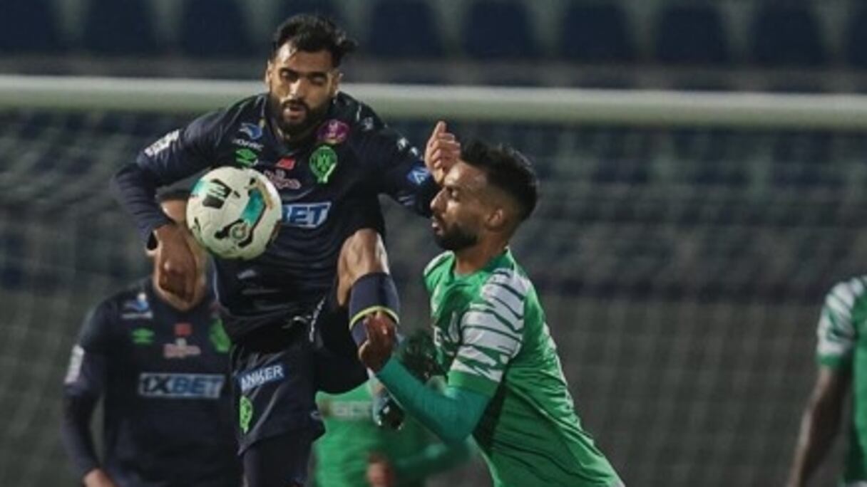 مباراة الرجاء أمام الدفاع الجديدي