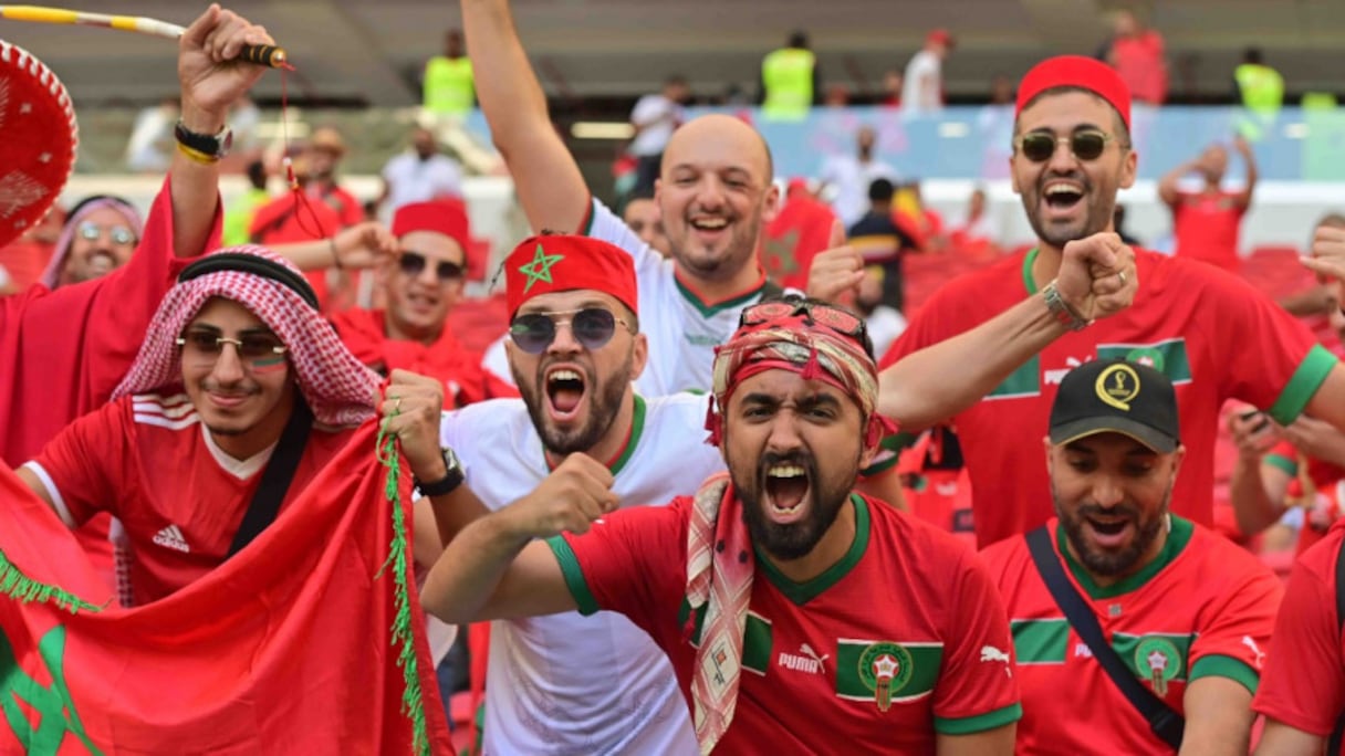 جماهير مغربية تساند المنتخب الوطني في مونديال قطر 2022