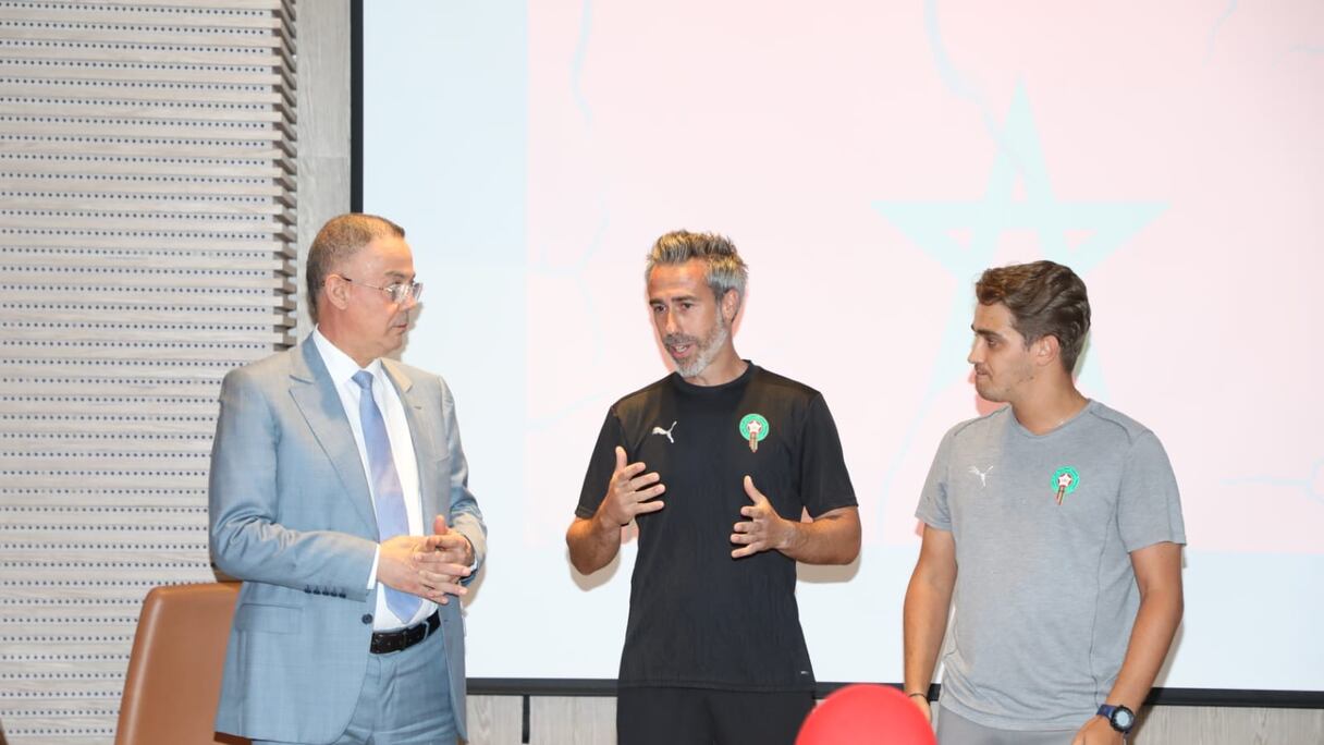 فوزي لقجع يحفز لبؤات الأطلس قبل انطلاق كأس أمم إفريقيا للسيدات