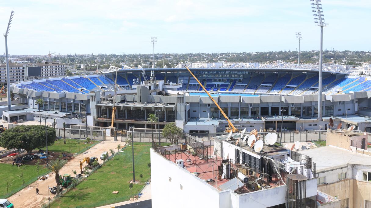 اقتراب نهاية الأشغال بمركب محمد الخامس