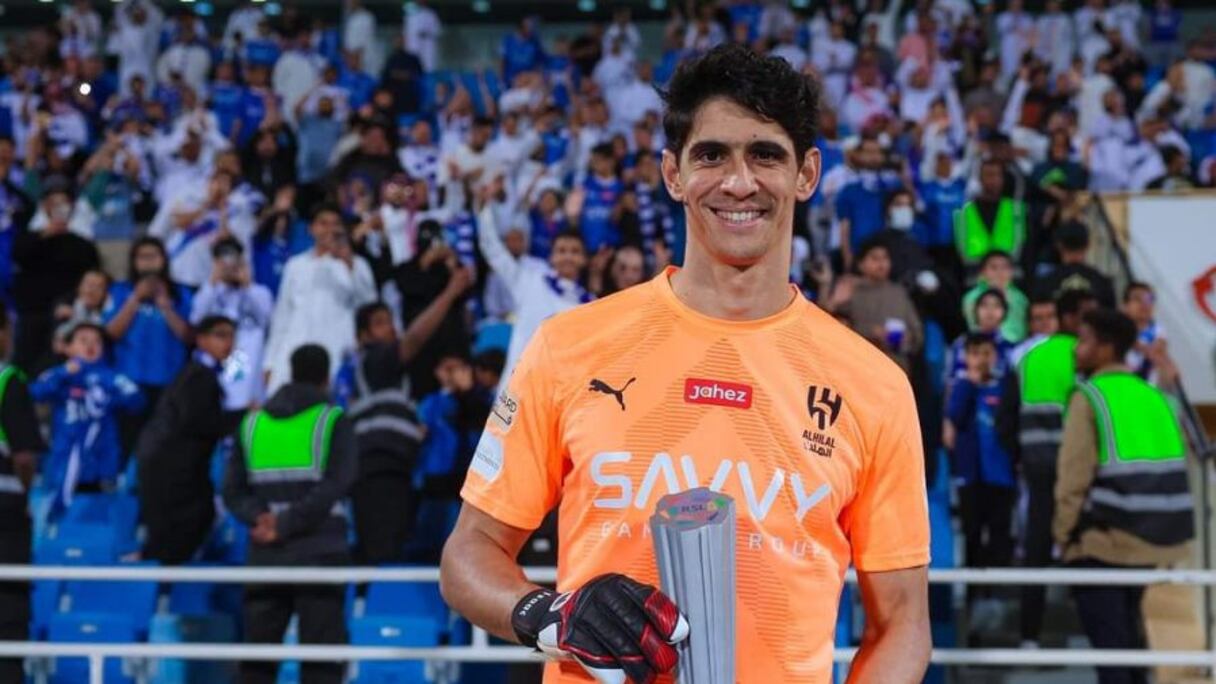 Yassine Bounou, désigné meilleur gardien du championnat saoudien du mois de février