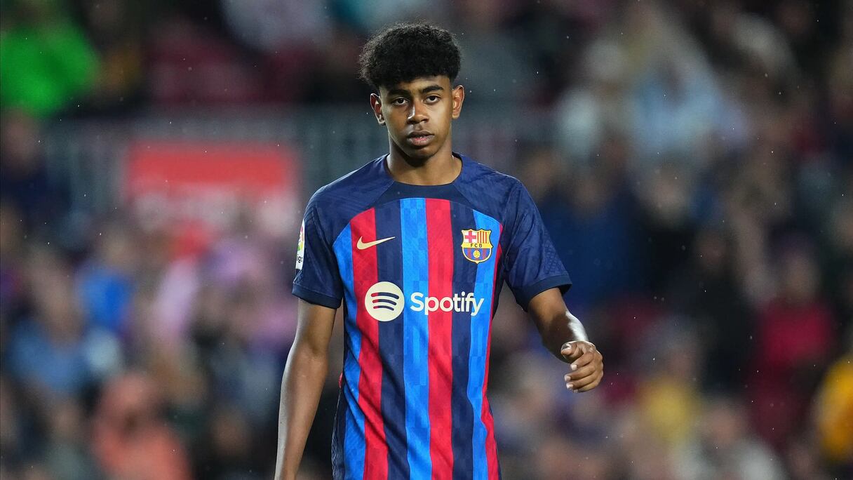 اللاعب الواعد لامين يامال