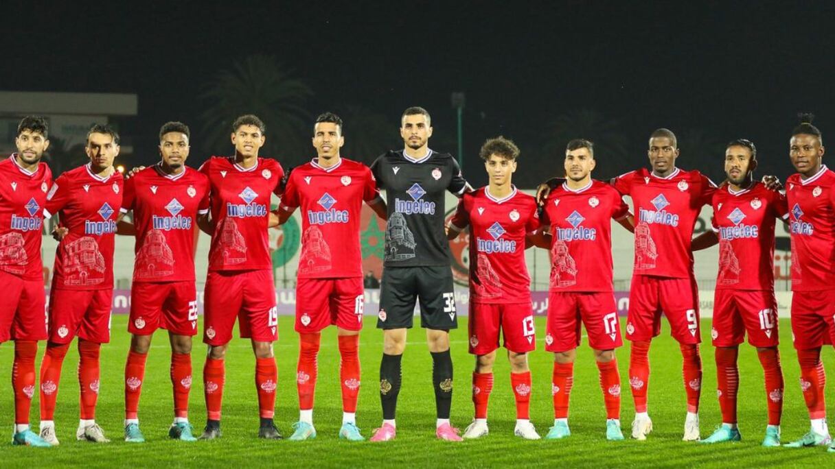 بقميص فريق الوداد الرياضي