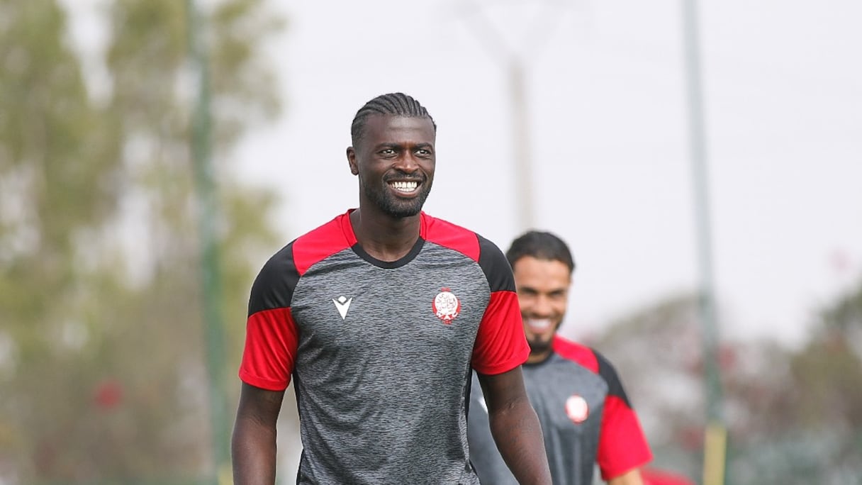 السنغالي نيانغ مهاجم فريق الوداد الرياضي