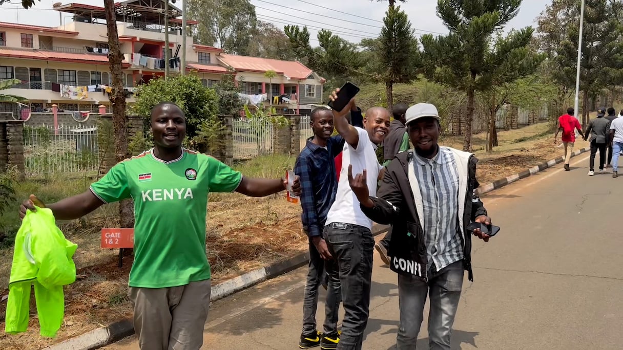 جماهير كينيا واثقة من الفوز على المغرب