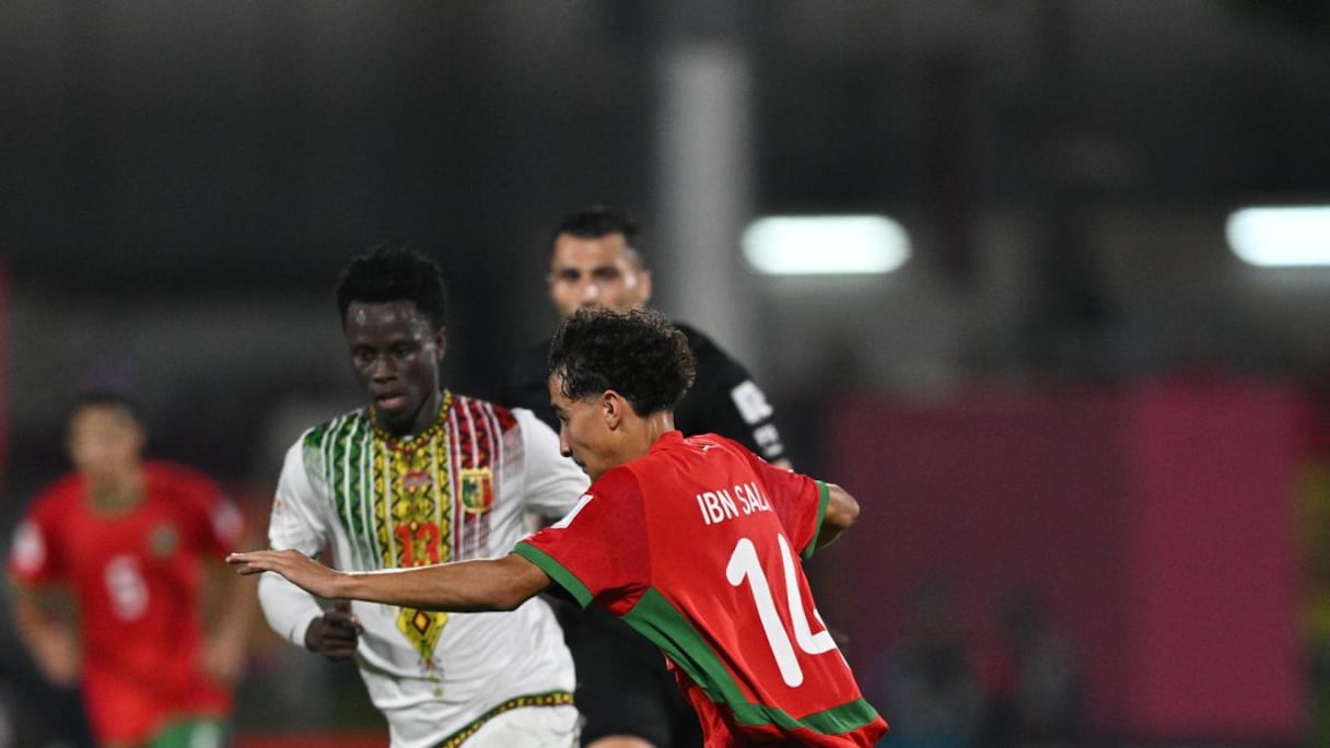 Séquence du match Maroc-Mali (U17), 8e de finale de la Coupe du Monde Qatar-2025
