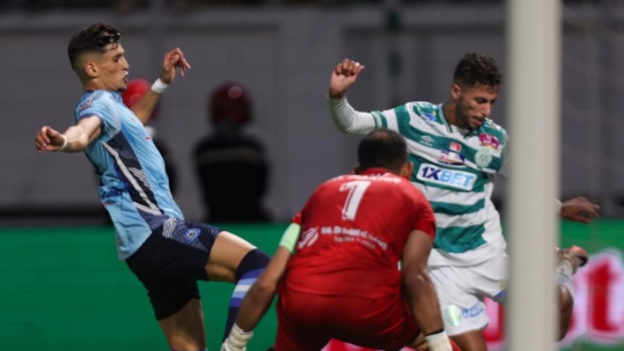 مباراة الرجاء الرياضي أمام نهضة الزمامرة