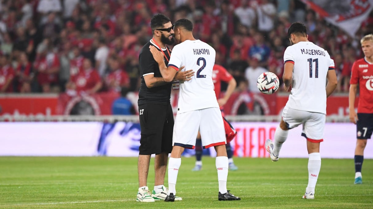 أشرف حكيمي وطوطو