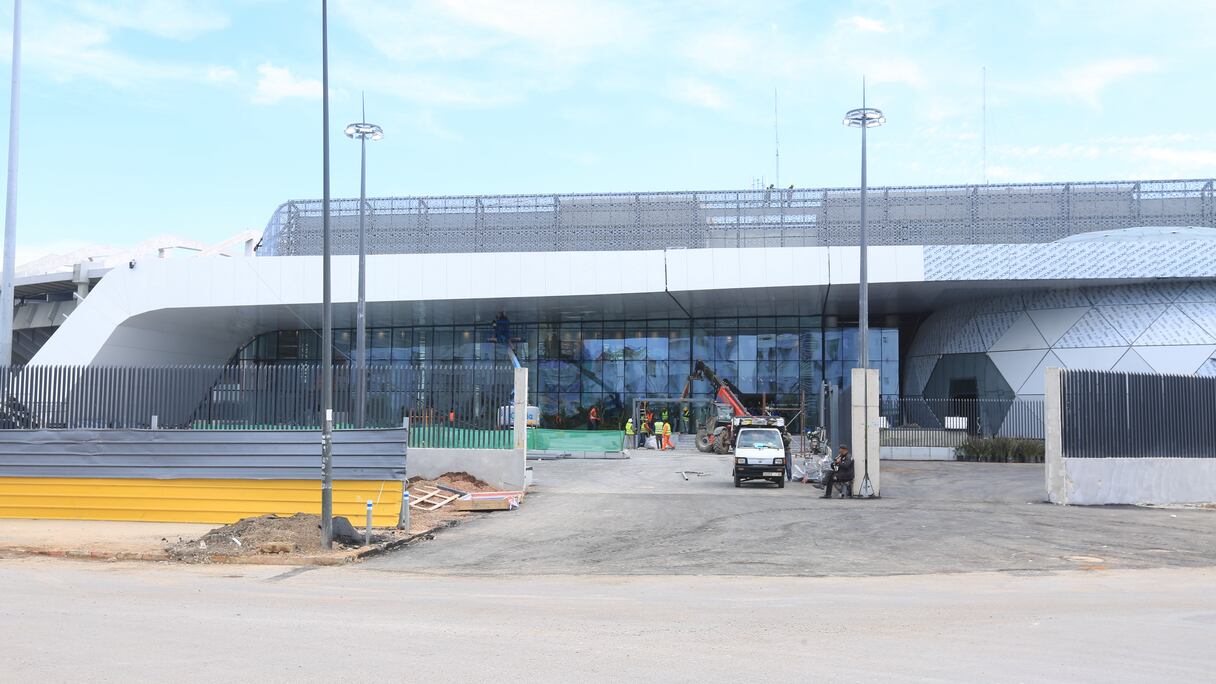 اقتراب نهاية الأشغال بمركب محمد الخامس