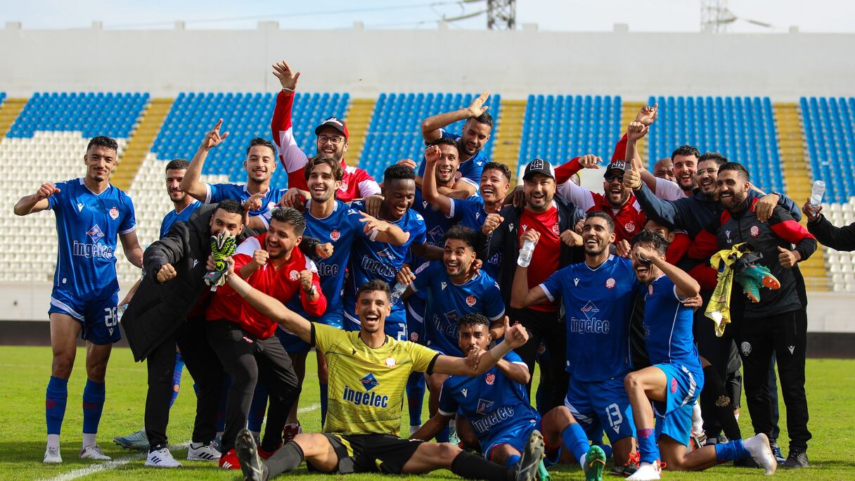 مباراة ودية بين لاعبي الوداد الرياضي