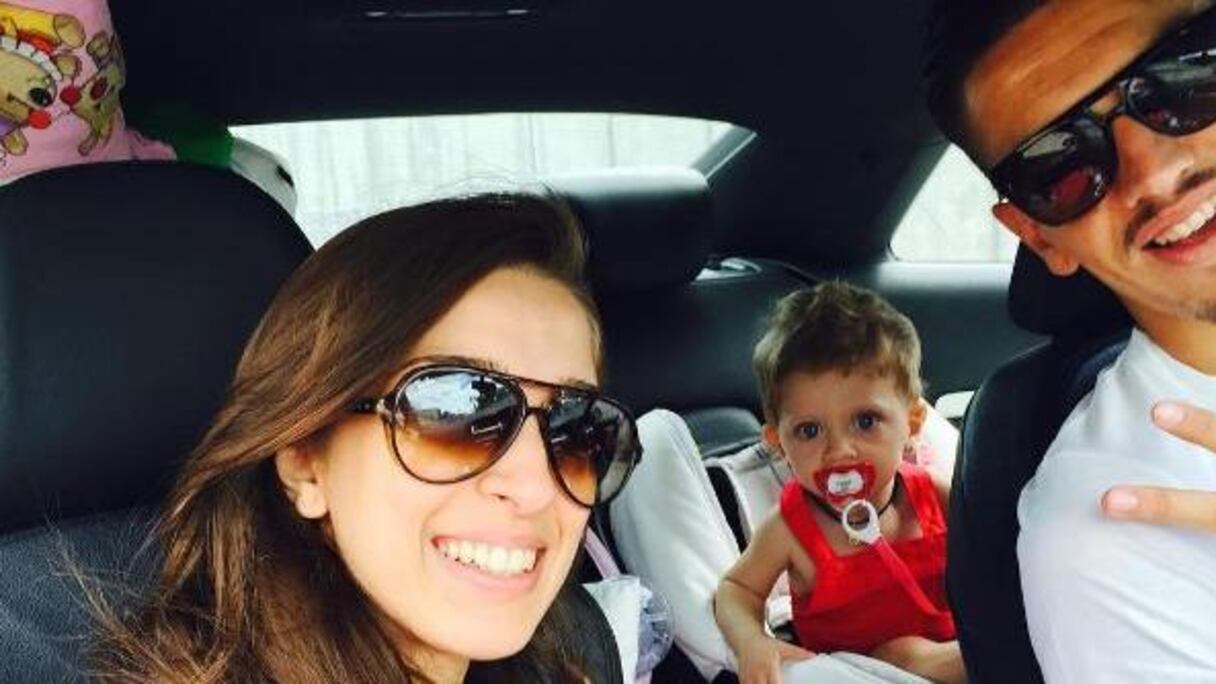 زهير فضال وزوجته