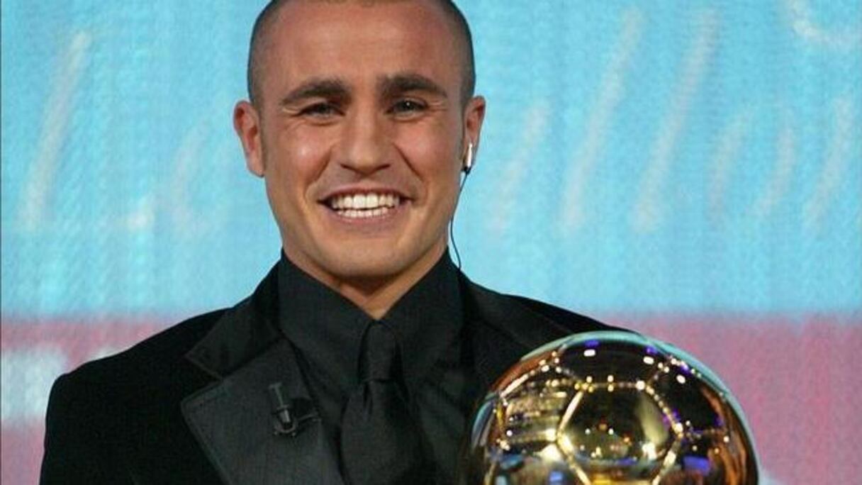 الإيطالي فابيو كنفارو فاز بالكرة الذهبية عام 2006