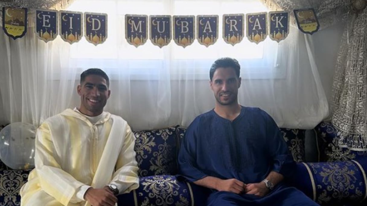 منير المحمدي وأشرف حكيمي